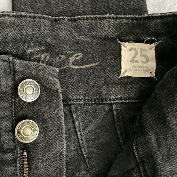 Free People We The Free Jayde Hi-Rise Skinny Jeans 25 - Picture 8 of 9